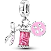 CYCUFF 925 Sterling Silver Charms Suitable for Charm Necklaces, Bracelet Pendants Beads Jewellery Gift for Women Family Friends