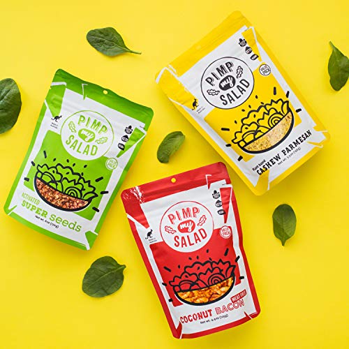 PIMP MY SALAD Cashew Parmesan Cheese | Keto Dairy Free Cashew Grated Cheese | Vegan Parmesan | Gluten Free Vegan Cheese… - Image 8