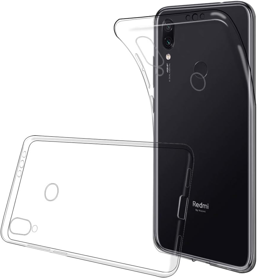 ANEWSIR Case for Xiaomi Redmi Note 7 / Redmi Note 7 Pro, Transparent Case Cover Compatible with Xiaomi Redmi Note 7/ Redmi Note 7 Pro, Ultra Slim Case Silicone Soft TPU Case for Xiaomi Redmi Note 7.