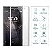 [2 Pack] Screen Protector for Sony Xperia XA2 Ultra, 9H Hardness, Case Friendly, Premium 3D Full Coverage Curved Edges Tempered Glass Screen Protector Film for Sony Xperia XA2 Ultra