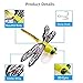 LUREHUNTER Fishing Topwater Lures Life-Like Dragonfly Floating Fly Fishing Popper Boat Lures for Trout Bass Perch Fishing