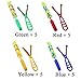 XY-Tech 40pcs Rocket Slingshot Copters with LED Lights Arrow Slingshot Helicopter Party Favors for Kids Adult
