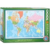 EuroGraphics Modern Map of The World Puzzle