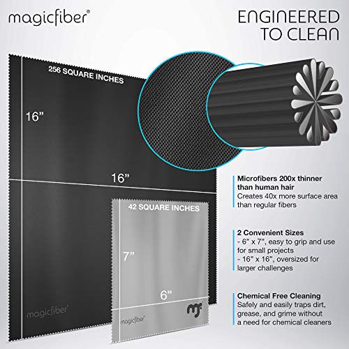 4 MagicFiber+Microfiber+Cleaning+Cloths+EXTRA