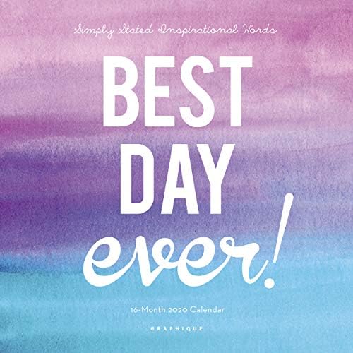 Best Day Ever 2020 Mini Wall Calendar