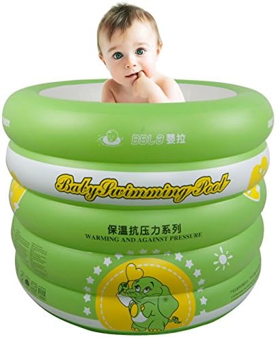Round baby pool/Inflatable padded insulation paddling pool/Baby bathing tub/New young childrens swimming pool-A