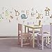 Wall Sticker Classic Animals Alphabet Baby Nursery Peel & Stick Wall Art Sticker Decals