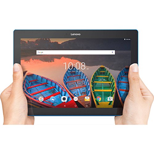 Newest Lenovo 10.1" (1280 x 800) Touchscreen Flagship High Performance Tablet | Qualcomm Snapdragon 210 Quad-Core | 1 GB | 16 GB | Dolby Atmos Dual Speakers | Google Android 6.0 (Marshmallow) OS
