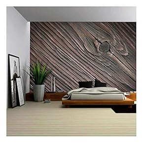 Wall26 - Wood Texture Background - Canvas Art Wall Mural Decor - 66"x96"