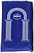 Great Bazaar Islamic Travel Prayer Mat with Pocket Sized Carry Bag, Blue,