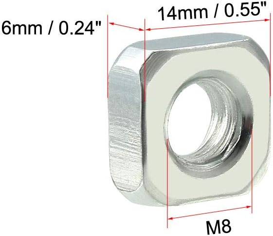 Ancoraggi Maschio M8 X 130mm Per Carichi Pesanti - Confezione Da 100 Pezzi Zincati Per Calcestruzzo E Pietra
