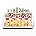 Odoria 1/12 Miniature Chess Board Games Dollhouse Decoration Accessories