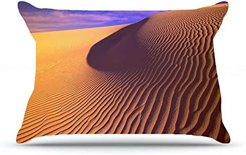 Huahs Queen Pillowcase Size 20 x 30 Inches Cotton Pillowcases Decorative Pillow Cover Case with Hidden Zipper Decor Cushion Covers - Nature Desert landscapes sand desert Nature Desert For Living Room