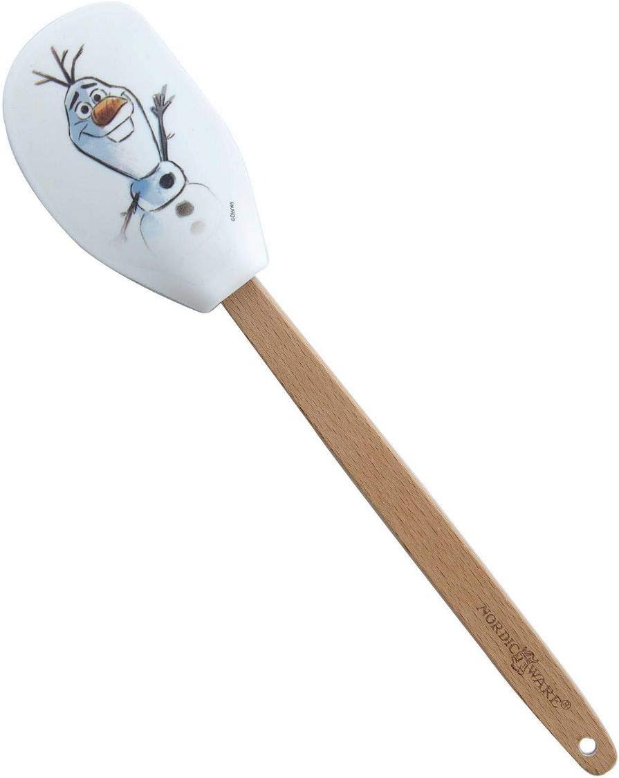 Frozen 2 Silicone Large Spatula with Wood Handle (Olaf)