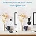 Echo Dot 2nd Generation Wall Mount Hanger Holder Stand, Alexa Accessories Outlet Speaker Holder Round Voice Assistants Stand Your Smart Home with Short Cable (Black)