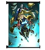 1 X Metroid Prime Game Samus Aran Fabric Wall Scroll Poster (16