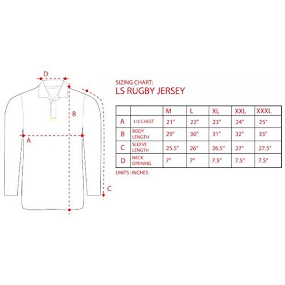 Croker Irish Rugby Jersey - Green & White, XX-Large