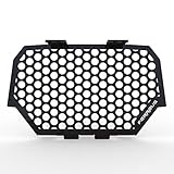 Circle Black Powdercoat Radiator Cover Grille