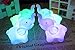 2Pcs/Pack Elephant Shape Color Changing LED Night Light Lamp Venue Party Decor