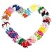 Avando Boutique Grosgrain Ribbon Pinwheel Hair Bows Clips for Baby Girls Teens Toddlers Kids Children Set of 40