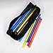 Aisa Women Fashion Glossy Hologram Laser Cosmetics Storage Bag Emboss Skull Pencil Case Holder Stationery Box Skull