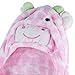 ZoopurrPets Baby Boys' or Baby Girls' Hooded Animal Blanket; Super Soft, Huggable Plush Hoodie Blanket (Pink Cow)