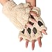 Arshiner Women Cat Bear Paw Claw Soft Winter Gloves