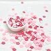 100g Mixed Color Clay Chocolate Sprinkles Heart Shaped DIY Parts Fake Cake Decorating Polymer Clay Sweets Deco Fimo Decoration (B)