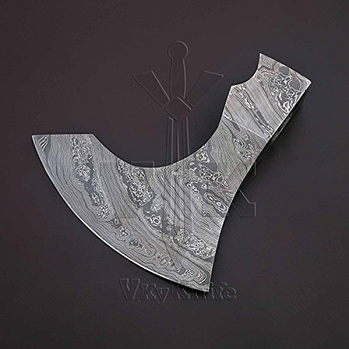 JNR TRADERS Handmade Damascus Steel Axe Hatchet Head only vk2039 - Thumbnail 2
