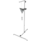 ADAS Calibration Tool 5.3in Radar Corner Reflector Kit, 0-30cm Scale Stand | Plumb Bob With String, Free Rotation Clamp And Anti-Slip Feet. Compatible With Kia Honda Toyota Mazda Ford GM Hyundai