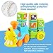 Gizmovine Learning Toys for 2 Year olds , Toddler Boy Train Toys Educational Toys Music Train Set Great Preschool Learning Toys with Letter Block Set Autism Toys for 2, 3, 4, 5, 6 Year Old