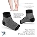 RiptGear Plantar Fasciitis Socks for Women and Men - Ankle Brace with Arch Support - Ankle Compression Sleeve to Reduce Swelling for Foot Pain Relief - (Large) (Black)