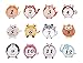 Baby  Milestone Stickers - Baby Monthly Stickers for Boys or Girls - First Year Baby Stickers -Baby Onesie Stickers for Baby Milestones - by Alganori (TM)