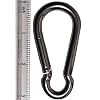 Spring-Clip-Marine-Grade-Stainless-Steel-Snap-Hook-Pack-of-4-by-Regatta-Marine-Essentials-Length-3-18-Inch-Diameter-516-Inch-Opening-716-Inch-Eyelet-12-Inch Spring-Clip-Marine-Grade-Stainless-Steel-Snap-Hook-Pack-of-4-by-Regatta-Marine-Essentials-Length-3-18-Inch-Diameter-516-Inch-Opening-716-Inch-Eyelet-12-Inch