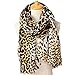 Miustyle Women Ladies Fashion Leopard Scarf Animal Print Infinity Oversized Shawl Wraps Scarves 75 By 40 Inches