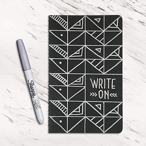 SHARPIE Metallic Permanent Markers, Fine Point, Silver, 36 Pack