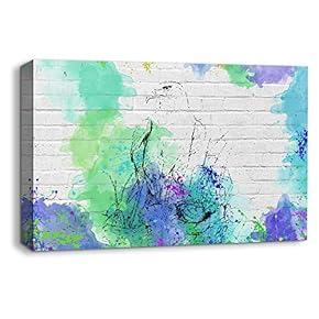 Abstract Ink Animals Painting Artwork for Home Framed