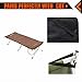 KingCamp Soft Cotton Sports Camping Sleeping Cot Mat, Pefect for Camp Cot Bed, Two Sizes (Normal (74.8