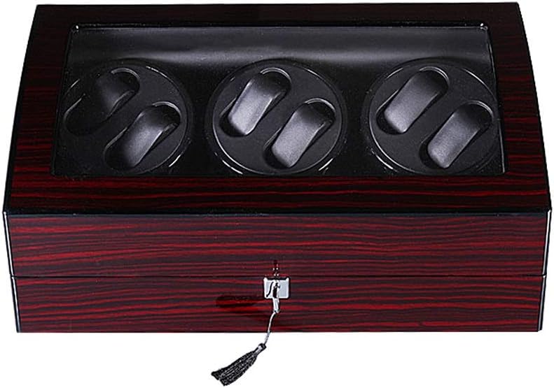 ZCY Luxury Watch Winder, Automatic Rotate Watch Winder Box, 6+7 Watch Storage Display Box Case