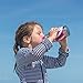 Pura Sport 18 oz / 550 ml Stainless Steel Water Bottle with Silicone Sport Flip Cap & Sleeve, Pink Swirl