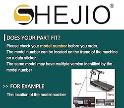 Treadmill (Running Belt) Walking Belt Compatible