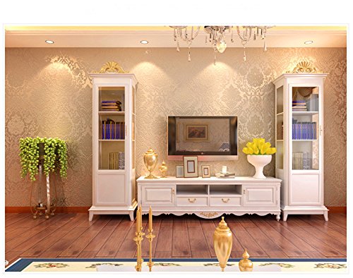 image for METIS Super thick 3D embossed Damascus nonwoven wallpaper film and TV 