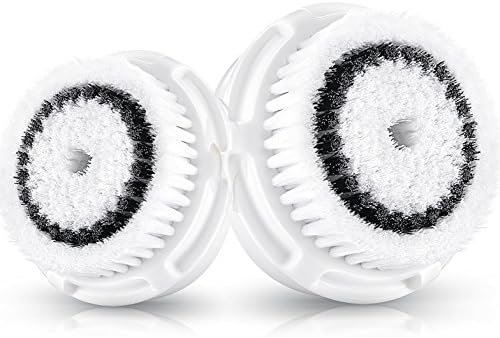 In Radiance Sensitive Brush Head Replacements (2-Pack) Compatible with Mia Mia2 Mia3 Aria Mia Fit Smart Profile and Alpha Fit Facial Cleansing System
