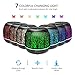 Bligli 500ml Essential Oil Diffuser Humidifiers Remote Control Aromatherapy Diffusers Room Decor Running 10 Hours with 7 Color LED Lights, Water-less Auto Shut-Off & 4 Time Modesthumb 1