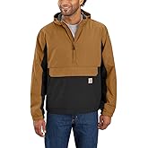 Carhartt Mens Rain Defender Loose Fit Lightweight Packable Anorak