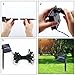Binval G12 Solar Powered String Lights for Outdoor Patio Lawn Landscape Garden Home Wedding Holiday and Christmas decorations[50LED-White]
