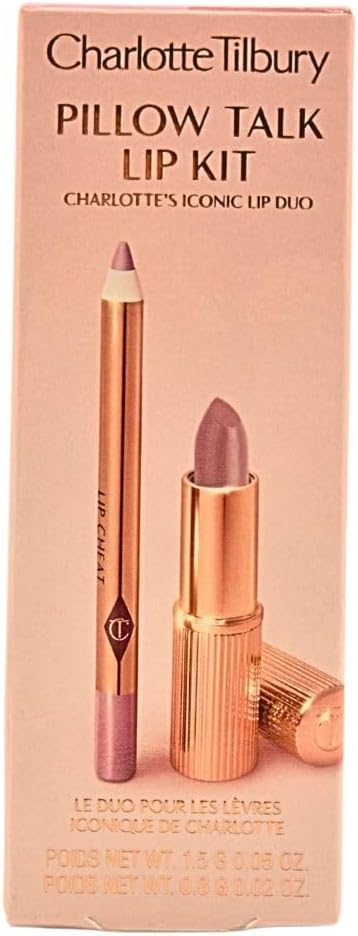 Charlotte Tilbury Mini Pillow Talk Lip Kit Lipstick & Lip Liner Pillow Talk Fair