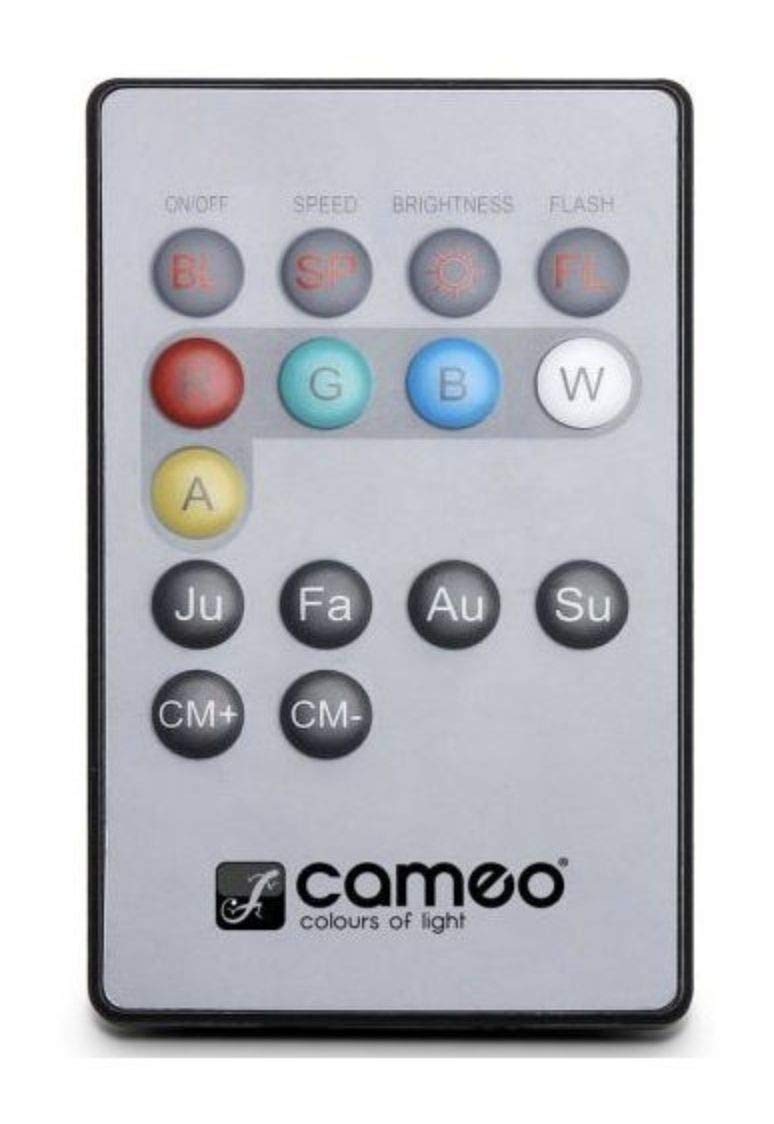 Cameo FLAT PAR CAN REMOTE - Infrared Remote Control for PAR CAN Projector