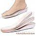 Height Increase Insole 3.5cm Breathable High Full Shoe Insoles Shoe Inserts Cushion Pads Lift Kits Elevator Insoles for Women US4-7