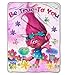 Poppy Be True To You Throw (46"x60") Multicolored - Trolls